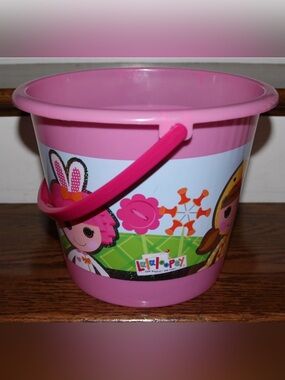 Large Lalaloopsy Trick or Treat / Beach / Pool Bucket - 10.5” x 8.5”